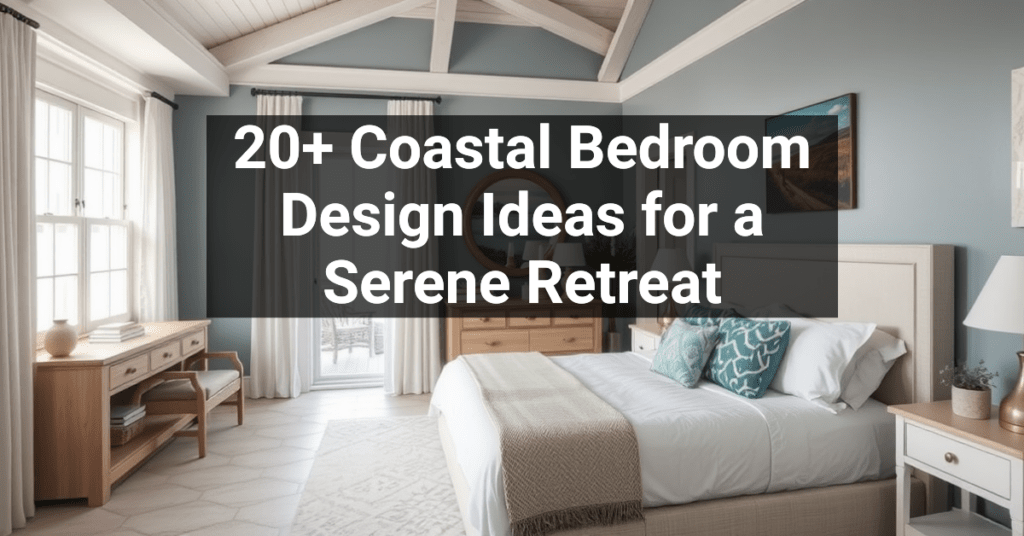 20+ Coastal Bedroom Design Ideas for a Serene Retreat