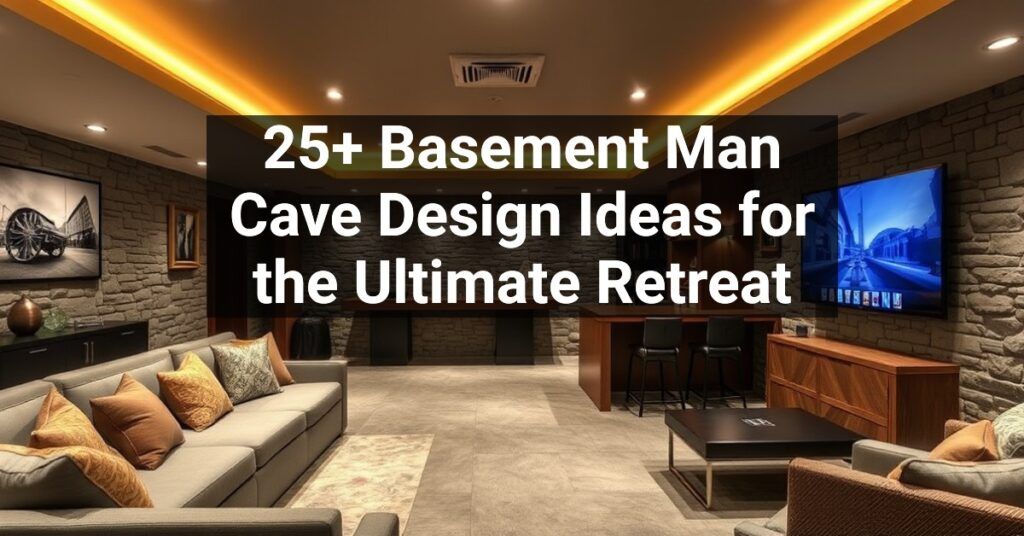 25+ Basement Man Cave Design Ideas for the Ultimate Retreat