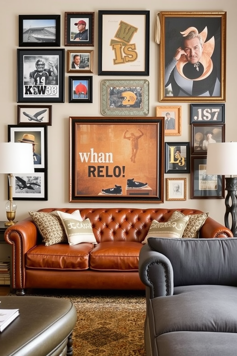 Customizable wall art that reflects personal interests and hobbies. Incorporate elements like framed photographs, abstract pieces, and unique textures to create a dynamic visual appeal. Budget-friendly man cave design ideas that maximize comfort and style. Utilize repurposed furniture, creative lighting solutions, and a cohesive color scheme to enhance the overall atmosphere.