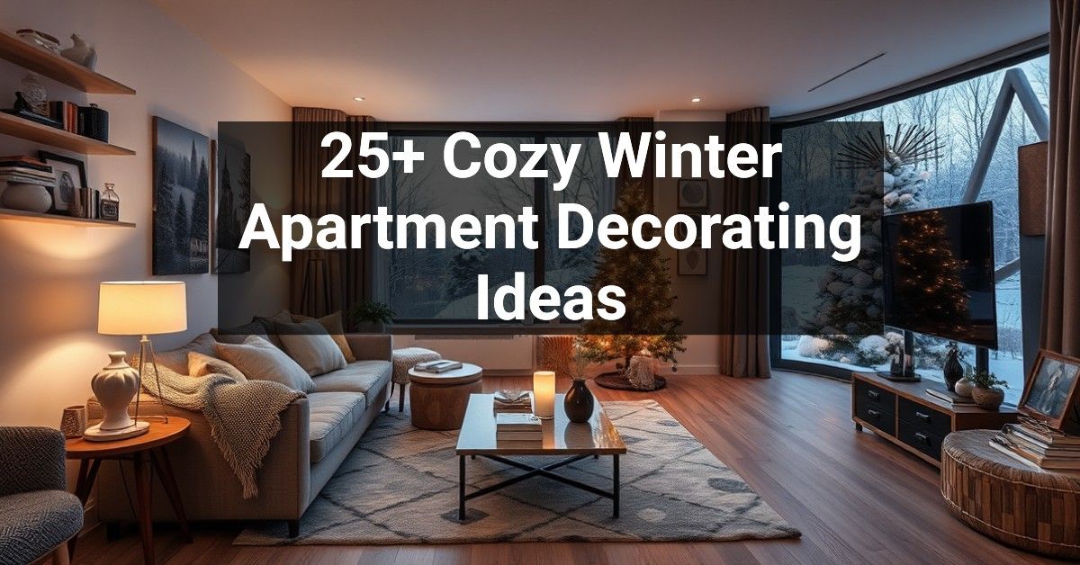 25+ Cozy Winter Apartment Decorating Ideas