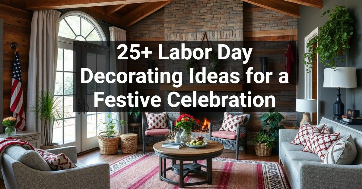 25+ Labor Day Decorating Ideas for a Festive Celebration