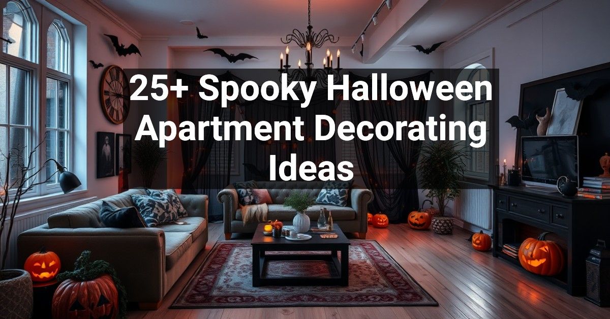 25+ Spooky Halloween Apartment Decorating Ideas