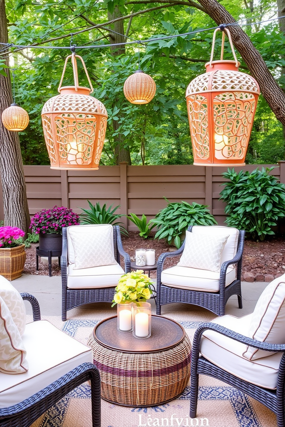 Decorative lanterns for outdoor spaces create a warm and inviting atmosphere. They can be hung from trees or placed on tables to illuminate gatherings and enhance the beauty of the landscape. Labor Day small space decorating ideas focus on maximizing functionality while maintaining style. Use versatile furniture pieces and light colors to create an airy feel, making the space perfect for relaxation and celebration.