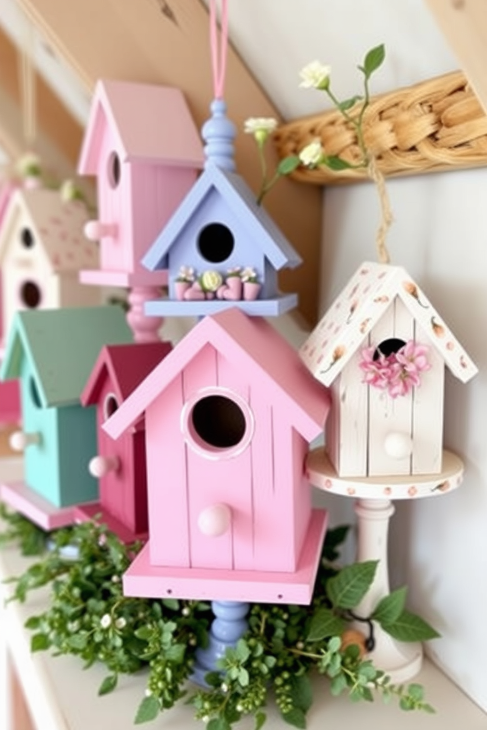 Whimsical birdhouses as decorative accents can bring a playful touch to any space. Consider a variety of colors and patterns to create a charming focal point in your design. For spring attic decorating ideas, incorporate soft pastels and natural materials to evoke a fresh and airy feel. Use light fabrics and floral accents to enhance the seasonal theme while maintaining a cozy atmosphere.