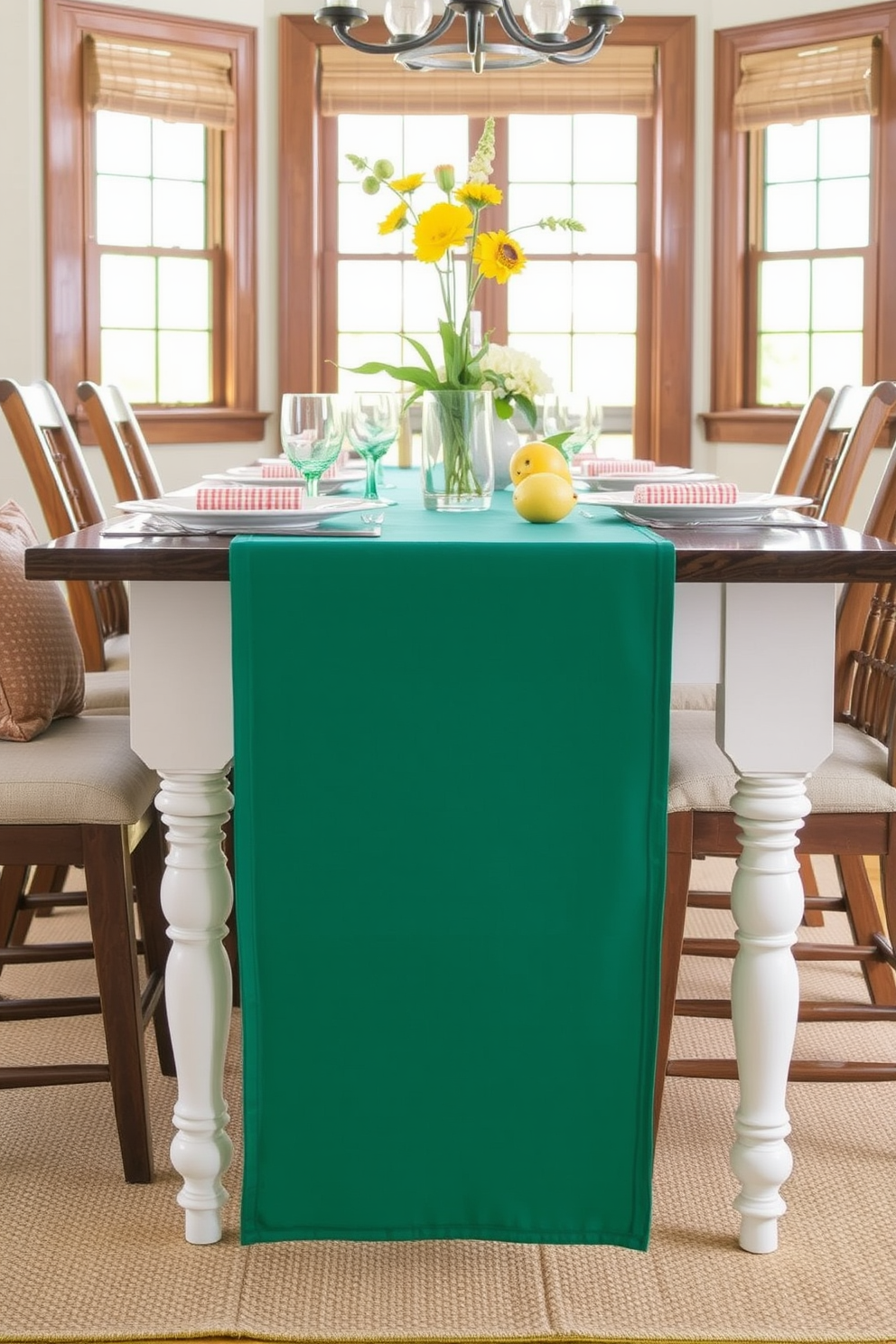 Bright table runners add a vibrant touch to dining spaces, enhancing the overall aesthetic and creating a cheerful atmosphere. Consider using floral patterns or bold colors that complement your dining room decor, making each meal a special occasion. For spring decorating ideas, incorporate fresh flowers and greenery alongside the table runners to bring a sense of renewal and freshness. Layering different textures, such as linen and cotton, can create an inviting and cozy dining experience.